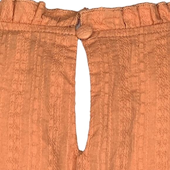 Simplee Summer Dress Sleeveless Rusty Orange Size L Looks Like S - Picture 9 of 13